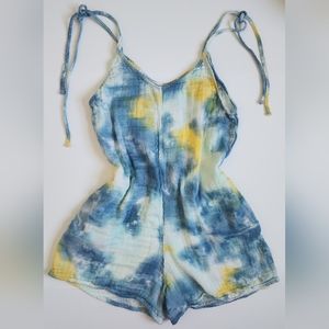 Hurley Women's Romper Tie Strap Size Medium